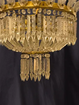 Lámpara Techo Antigua araña