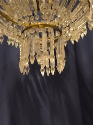 Lámpara Techo Antigua araña