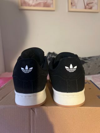 Adidas Campus Zapatillas Negras Blancas