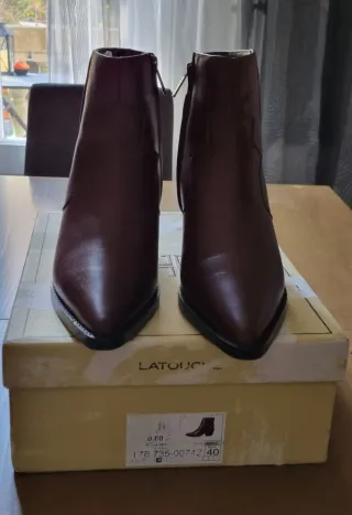 Botines Latouche Marrones Talla 40