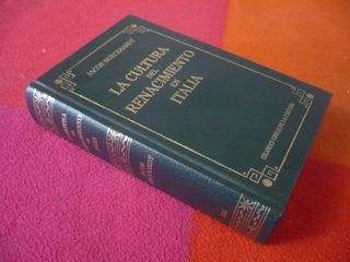 LA CULTURA DEL RENACIMIENTO EN ITALIA (BURCKHARDT)