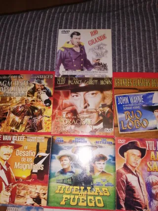 10 Películas DVD Clásicos del Oeste