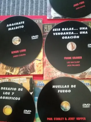 10 Películas DVD Clásicos del Oeste