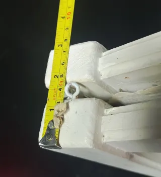 Biombo de Madera blanco