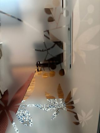 Vitrina Ikea Cristal Madera Metal