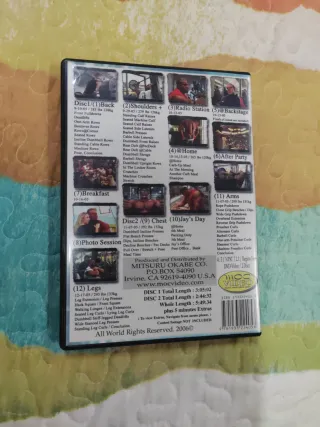 DVD Culturismo Jay Cutler One Step Closer