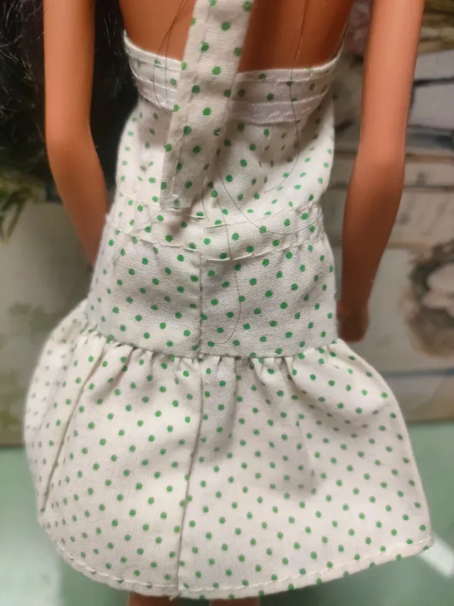 vestido de lunares veraniego original de Barbie