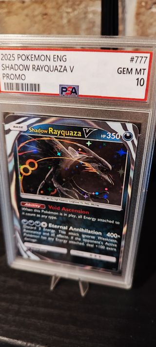 Pokemon Shadow Rayquaza V Promo f.c