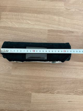 Estuche joyero azul y beige, el verde lo regalo