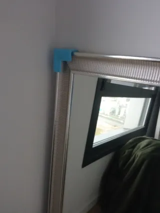 Espejo plateado Ikea