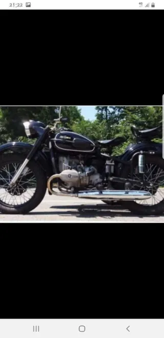 Moto Ural M63 con sidecar