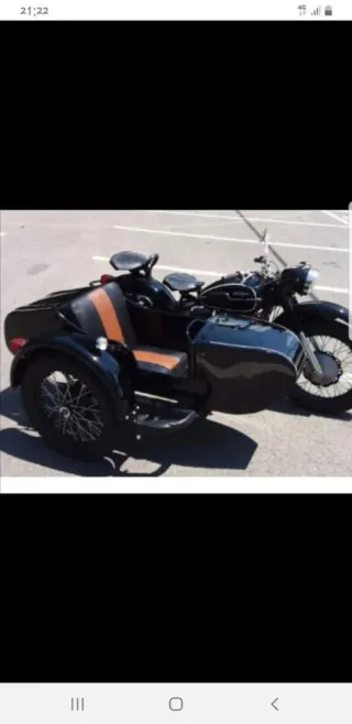 Moto Ural M63 con sidecar