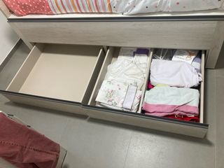 Cama juvenil nido con cajones de gran almacenaje.