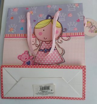 Bolsa de regalo infantil. NUEVA.