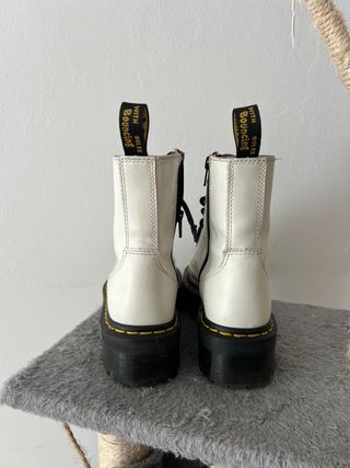 Botas Dr. Martens Blancas Talla 37