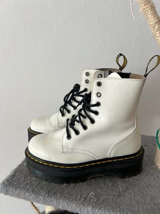 Botas Dr. Martens Blancas Talla 37