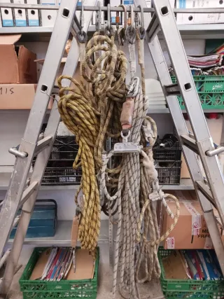 Líneas de vida para trabajos verticales