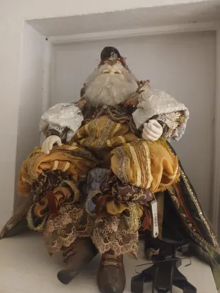 Figura Muñeco Veneciano Porcelana