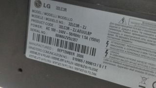 Pantalla TV LG 32LC3R