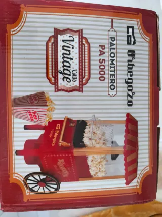 Máquina de Palomitas Vintage Obergozo