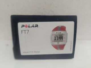 Pulsómetro Polar FT7 Rojo/Plata