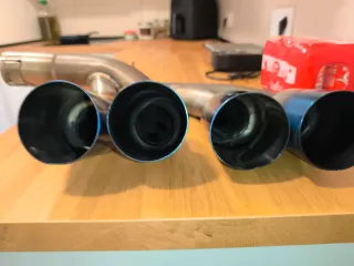 Colas de escape 4 unidades