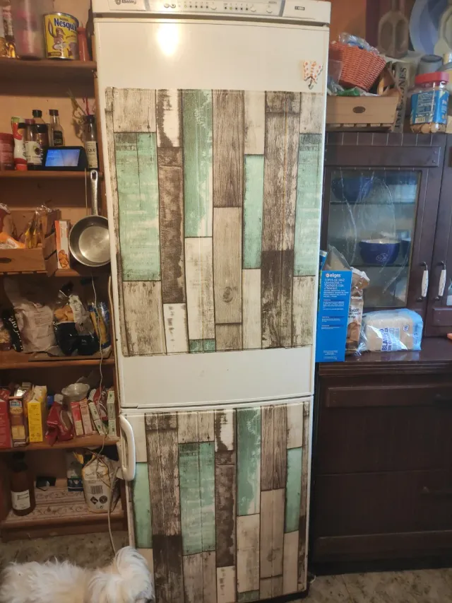 Frigorífico Combi Estilo Madera