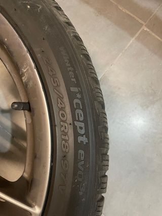 Llantas Audi A5 Hankook Winter 245/40R18
