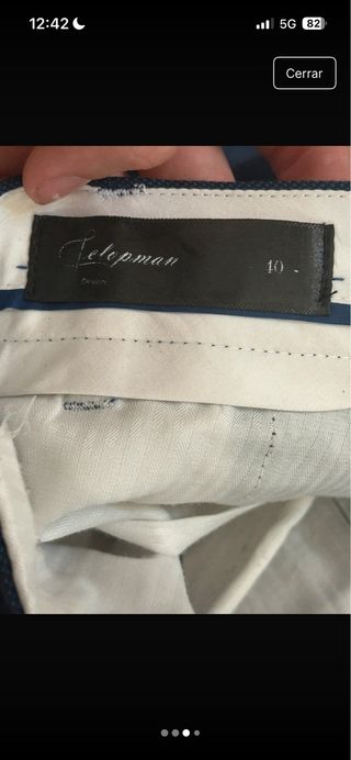 traje de chaqueta de celopman