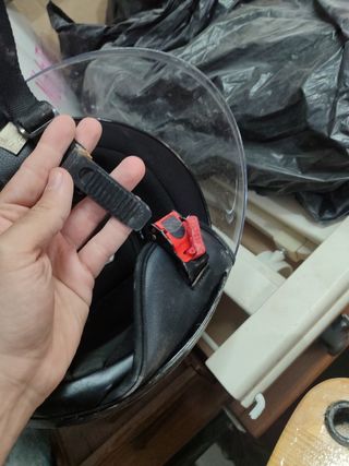 Casco de moto negro L 58 - 59