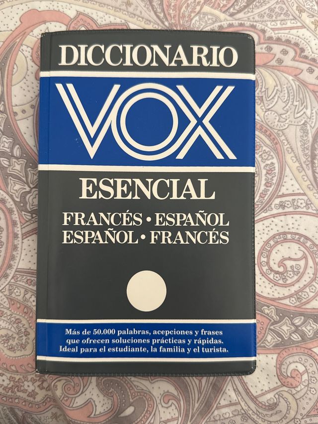 Diccionario vox esencial frances-español, españ...
