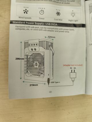 Ventilador portátil