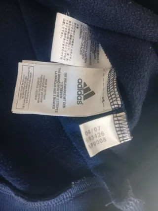 SUDADERA DEL REAL MADRID DE ENTRENAMIENTO TALLA M