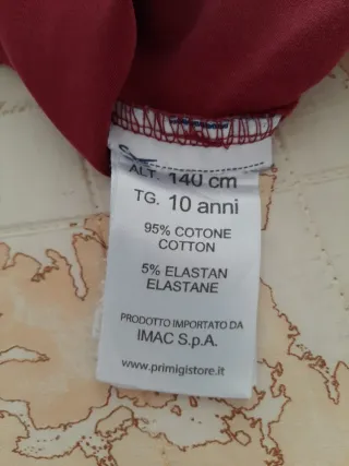 Completo Primigi bimba 10 anni (regalo canottiera)