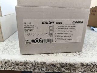 Lote interruptores, conmutadores y marcos dobles