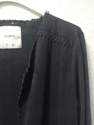 Chaqueta estilo cowboy con flecos