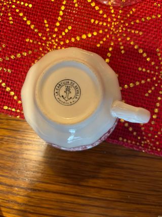 Juego de café La Cartuja  Porcelana
