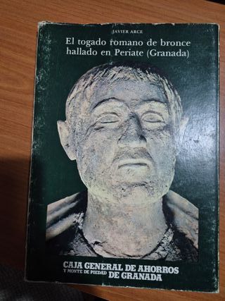 El togado romano de bronce hallado en Periate (...