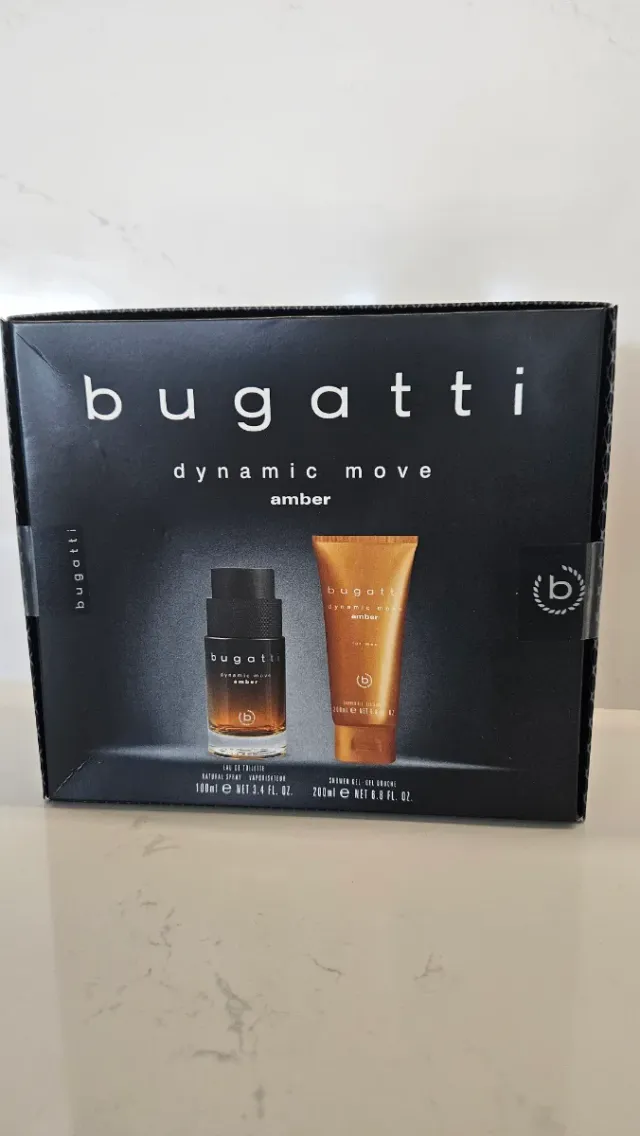 Lote Perfume Bugatti Dynamic Move Amber