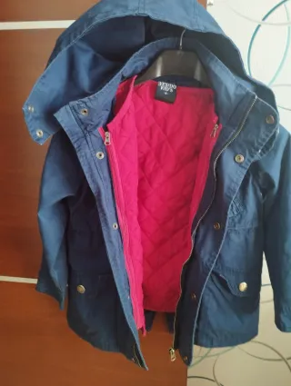 Giubbotto Parka Bambino Blu