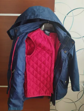 Giubbotto Parka Bambino Blu