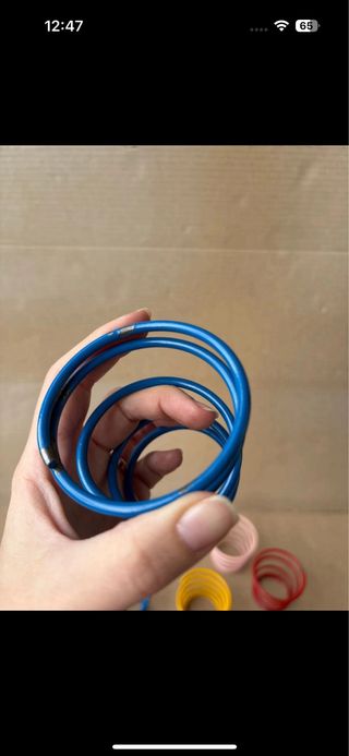 Porta bicchieri vintage a molla