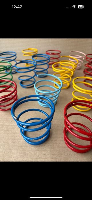 Porta bicchieri vintage a molla