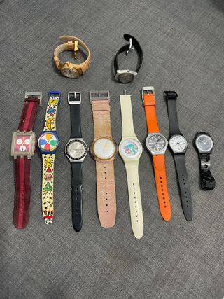 Lote de 10 Relojes Swatch