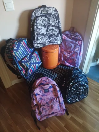 Lote 5 mochilas fashion PRECIOSAS!!!