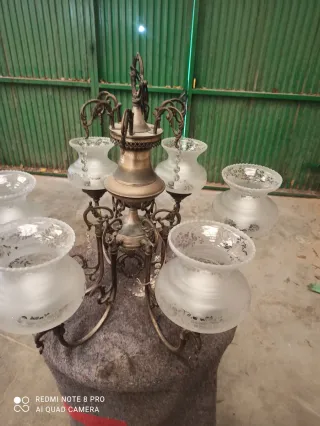 Lámpara clásica comedor