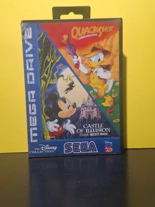 Sega Mega Drive Quackshot e Castle of Illusion
