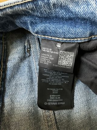Pantalón vaquero de hombre de G-Star Raw (W29/L32)