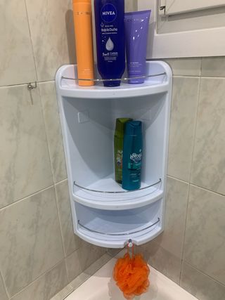 HOY ÚLTIMO DÍA.  Estantería de baño azul