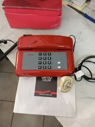 Telefono fisso Sirio Color rosso
